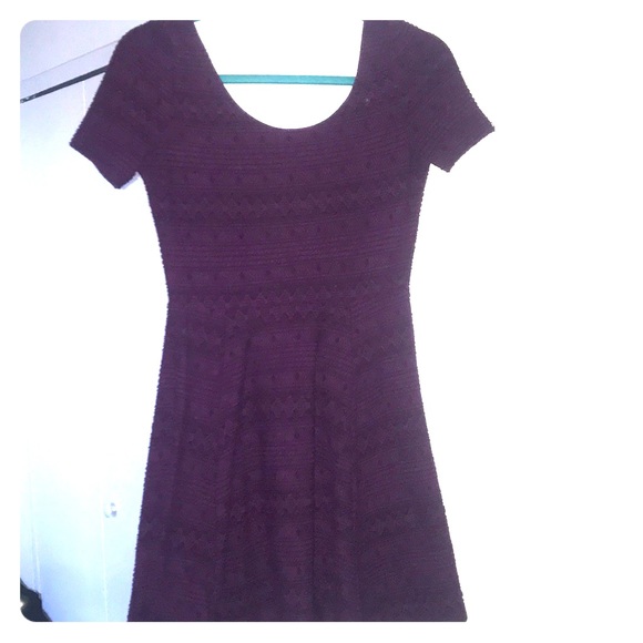 purple country dress